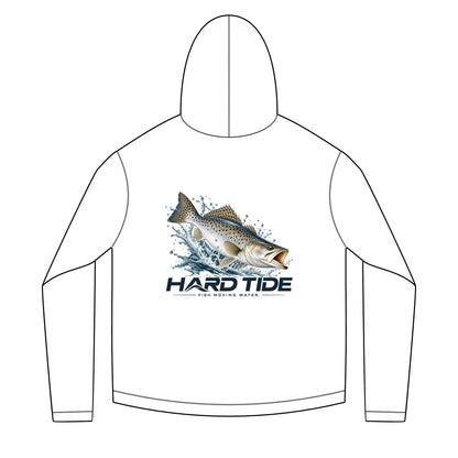 Hard Tide Speckled Trout Solar Hoodie