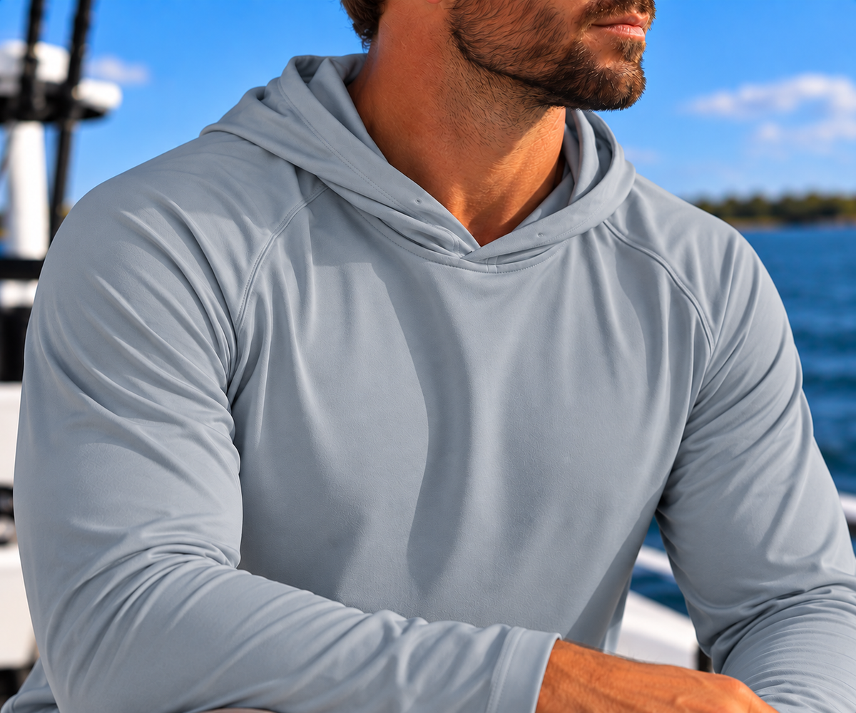 Hard Tide Redfish Solar Hoodie