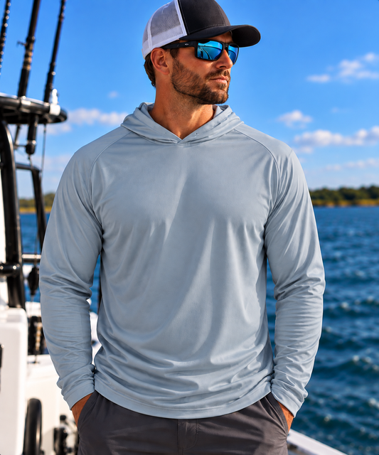 Hard Tide Redfish Solar Hoodie