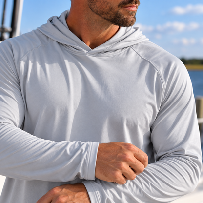 Hard Tide Speckled Trout Solar Hoodie